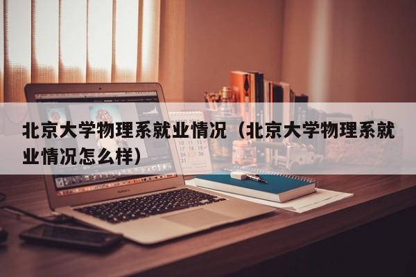 北京大学物理系就业情况（北京大学物理系就业情况怎么样）